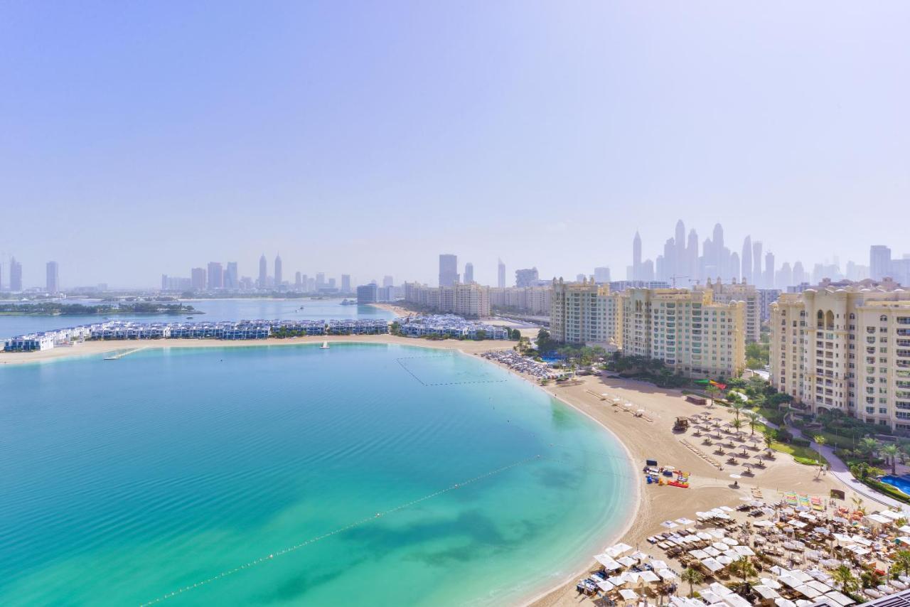 Апартаменты Tiara - Luxury Palm Jumeirah - Private Beach And Pool! Дубай Экстерьер фото