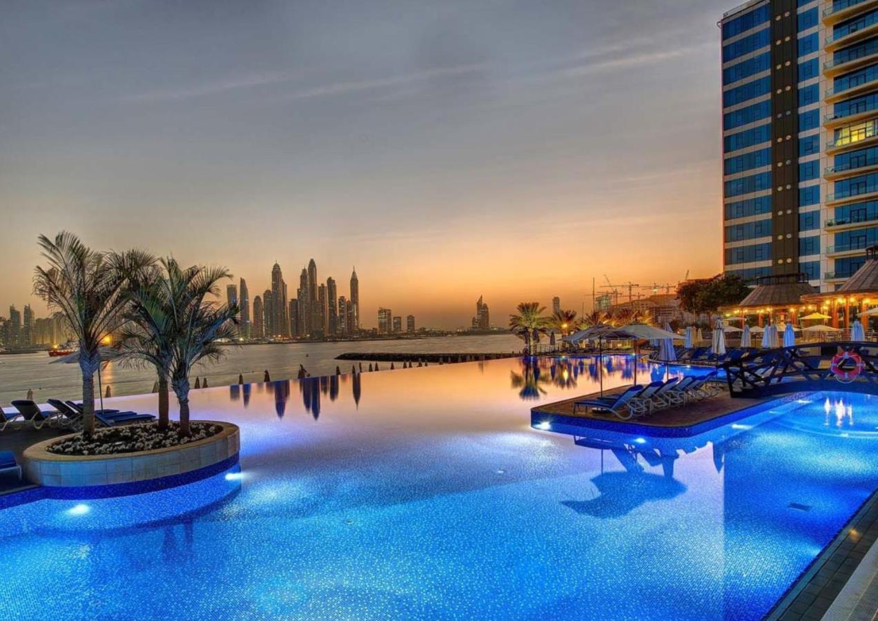 Апартаменты Tiara - Luxury Palm Jumeirah - Private Beach And Pool! Дубай Экстерьер фото